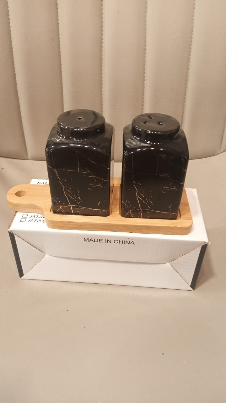 Marble Design Salt & Pepper