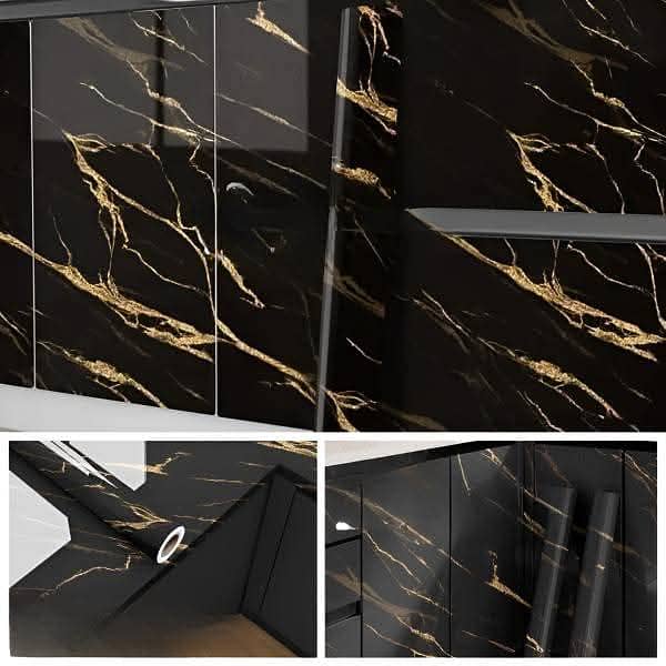 Marble Printed Self-Adhesive Sheet