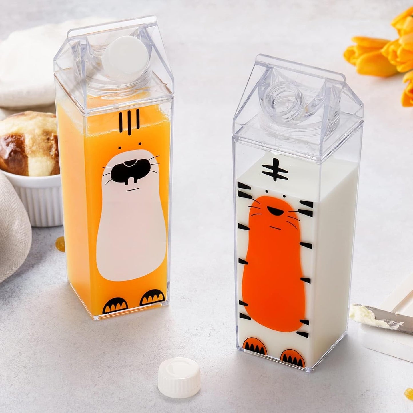 Acrylic Milk Bottle 500 ML