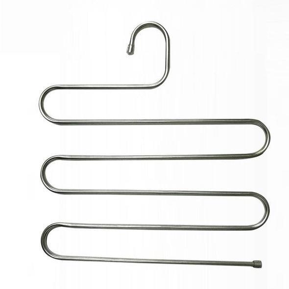 Stainless Steel Clothes Hanger (Silver)