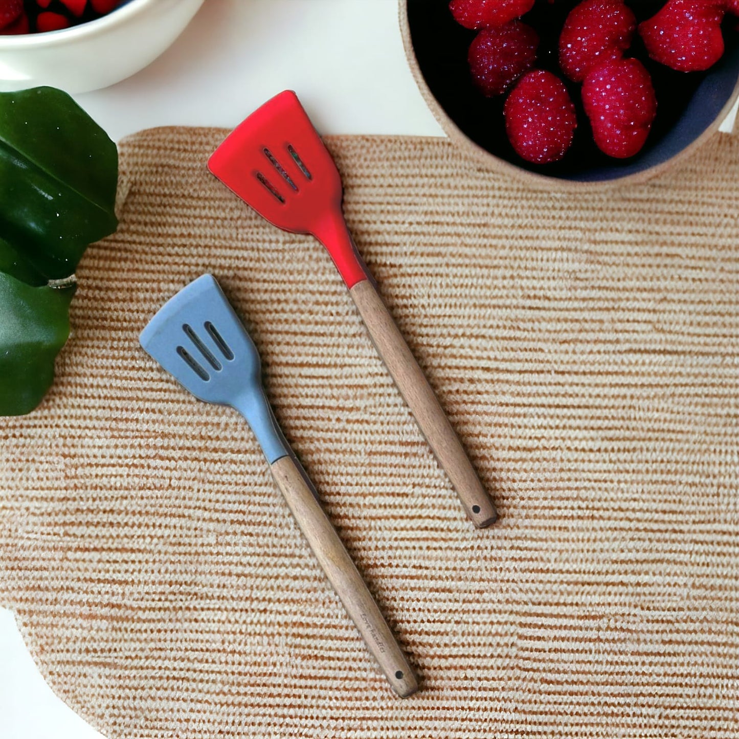 Wooden Handle Nonstick Flipper