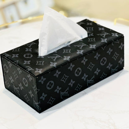Leather Tissue Box -D1