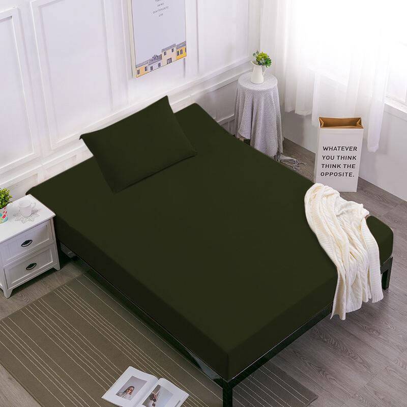 Single Fitted Sheet With 1-Pillow Cover