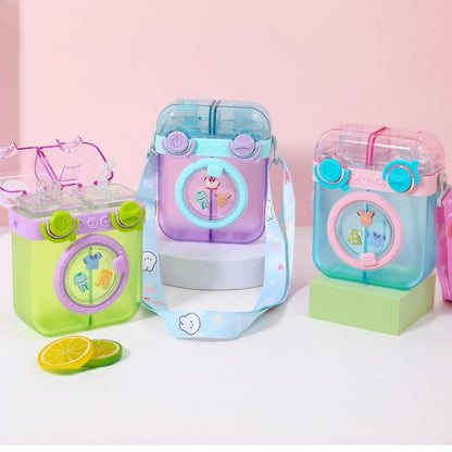 Machine Design Water Bottle-Purple