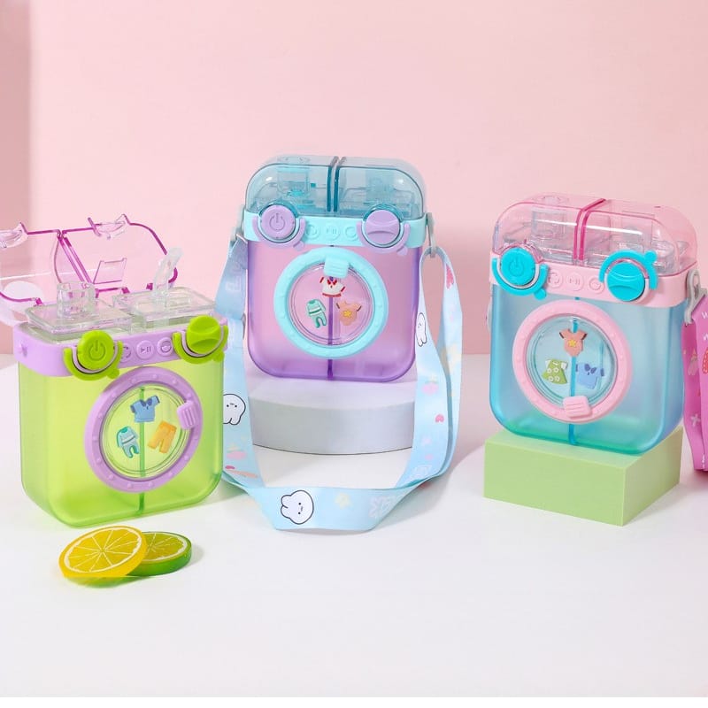 Machine Design Water Bottle-Sky Blue