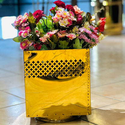 Golden Planter Square-S