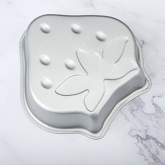 Jelly Mold Mini 6 Pcs Strawberry Shapes