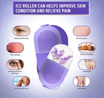 Reusable Silicon Ice Roller Massager
