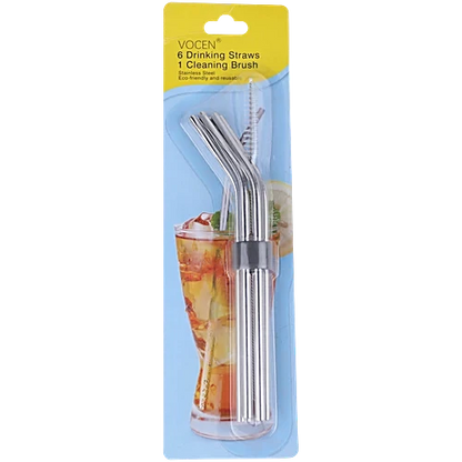 Stainless Steel Straw Set-D2