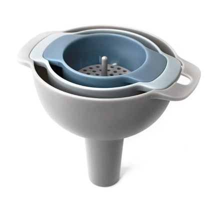 4 Pc Kitchen Funnel Set