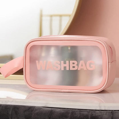 Wash Bag Makeup Travel Pouch Pink (S)