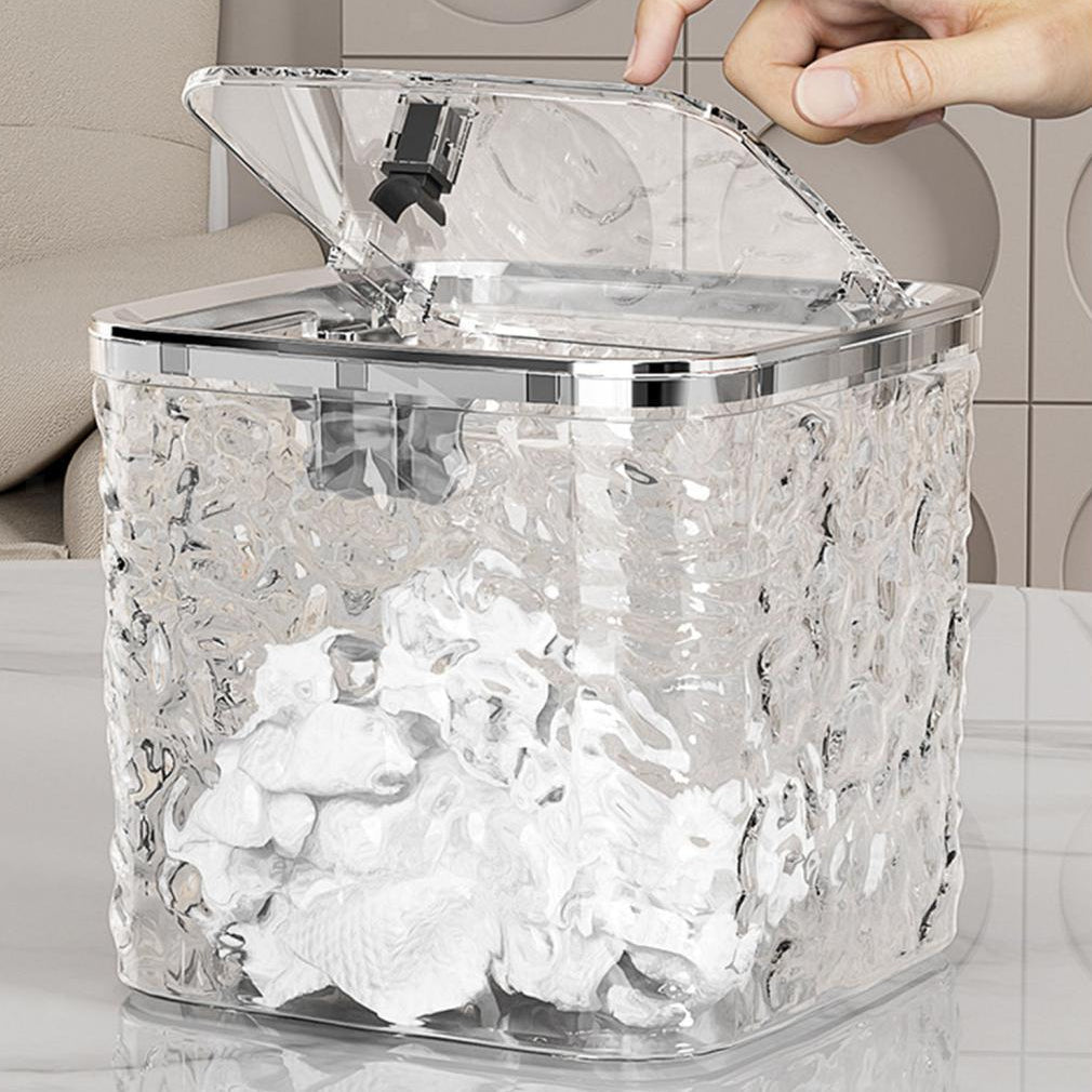 Acrylic Clear Storage Bin-Transparent