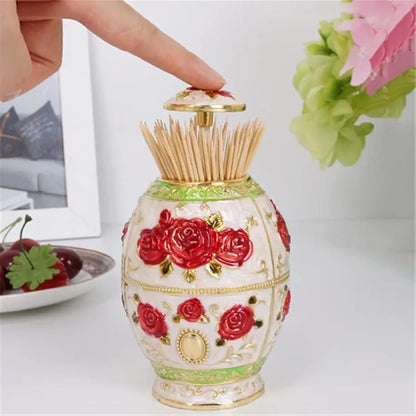 European Pop-up Toothpick Holder Small-D1
