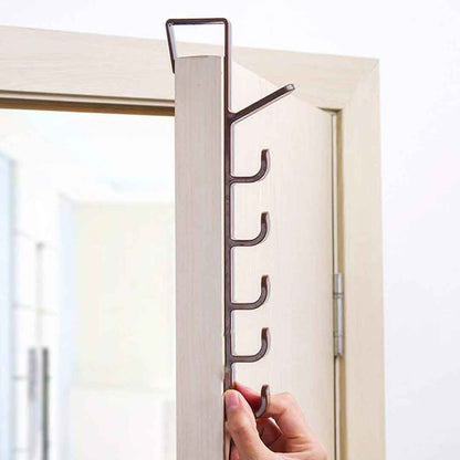 5 Hooks Over Door Hanger