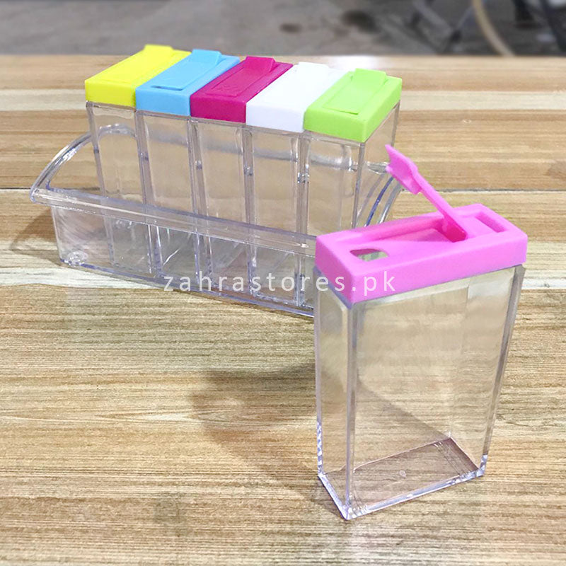 6-Pcs Spice Jar