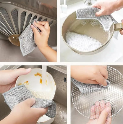 Reusable Mesh Wire Cloth (5 Pcs)