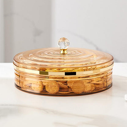 Single Layer Dry Fruit Tray-Copper