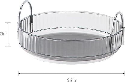 Rotating Makeup Organizer-Grey