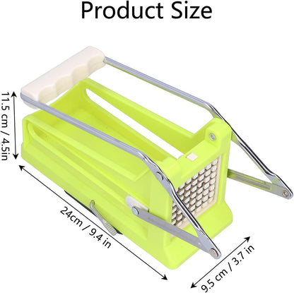 Potato Cutter French Fries Slicer-Green