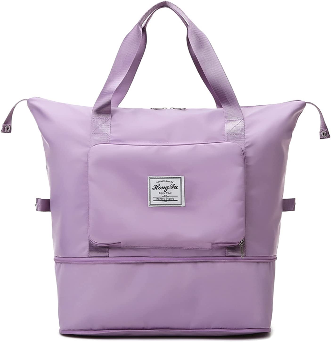 Large Capacity Travel Storage Bag (Light Purple)