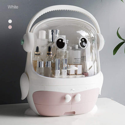 Portable Waterproof Makeup Case Desktop Storage Box