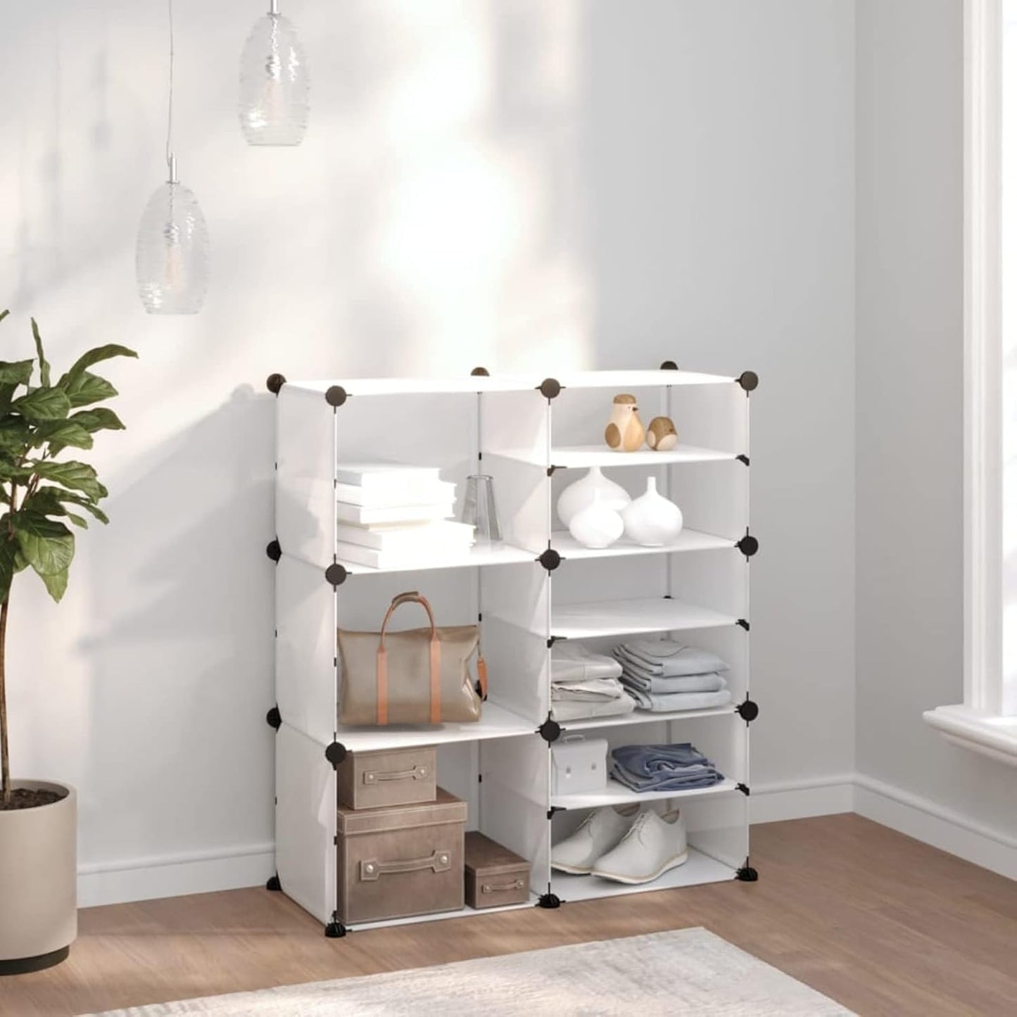 Double Cabin Shoe Storage Rack