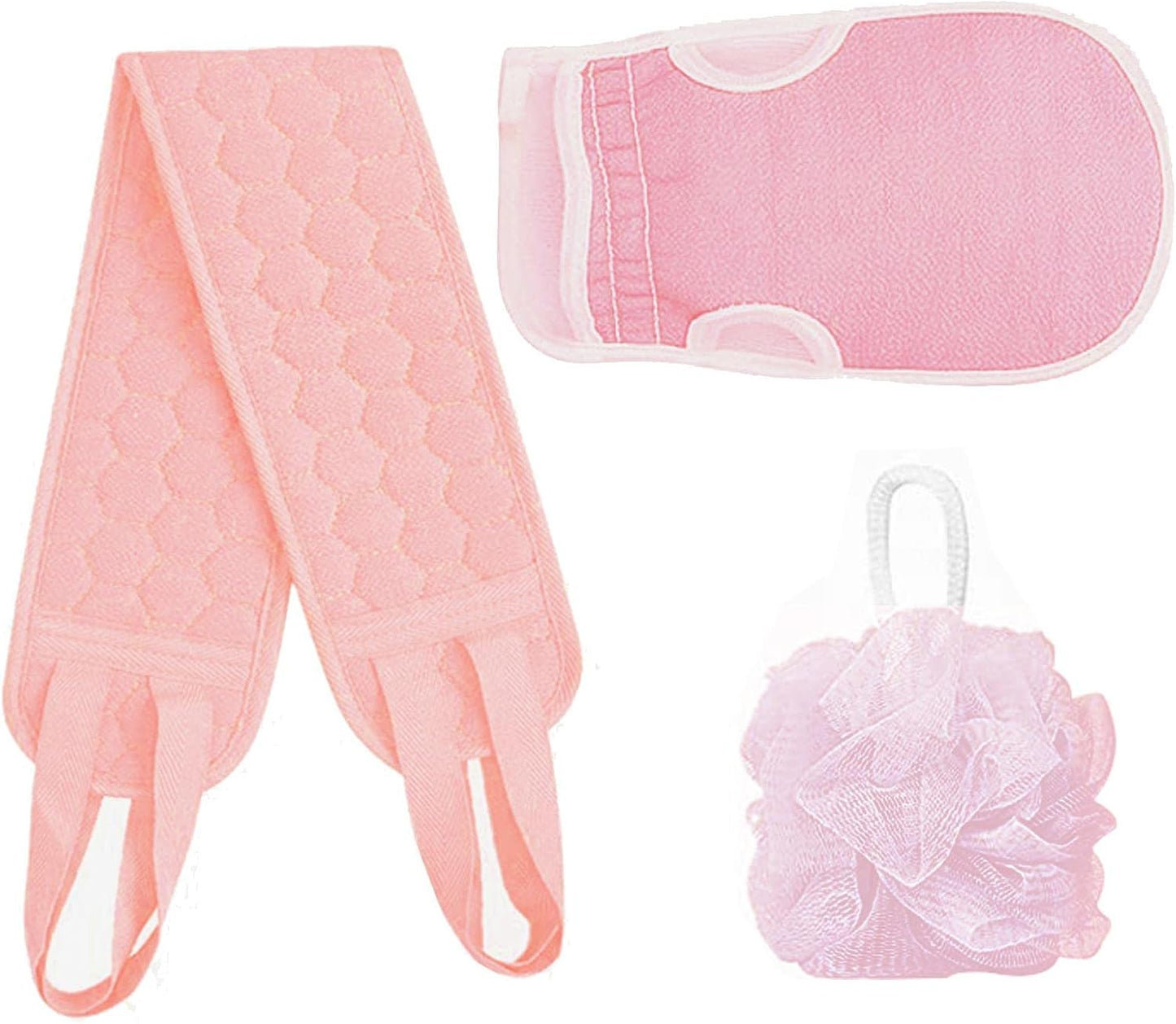 3 in 1 Bath Belt Set-Pink