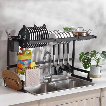 Kitchen Shelf Storage Holders Over Sink Rack-L