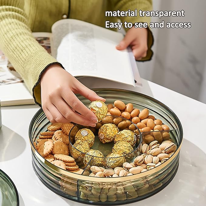 Double Layer Dry Fruit Tray