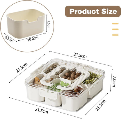 6 Grid Snack Storage Box