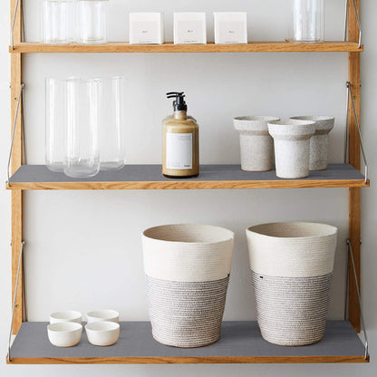 Washable Shelf Liners For Kitchen (Grey)