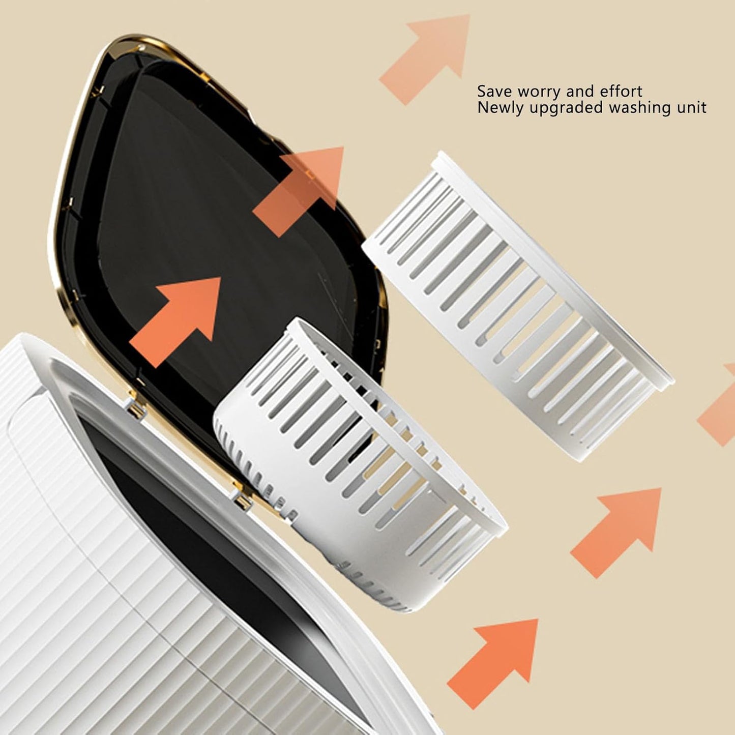 Large Capacity Laundry Washer-Skin