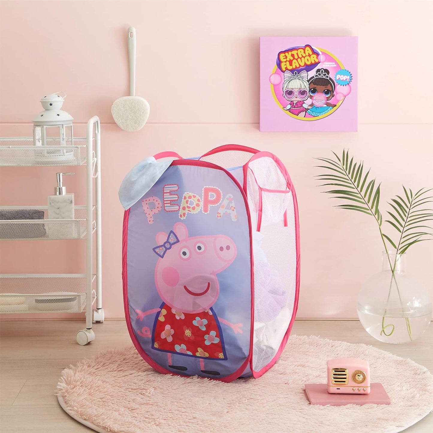 Pop Up Laundry Storage Hamper