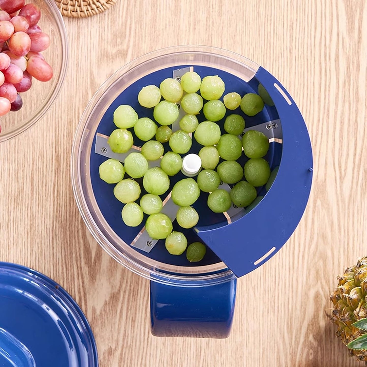 Rechargeable Electric Fruit Peeler-Blue