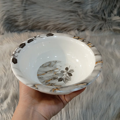 Melamine Bowl Leaf (S)