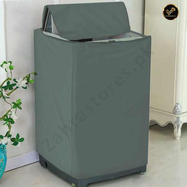 Washing Machine Cover With Pouch (for 8 to 11 KG)