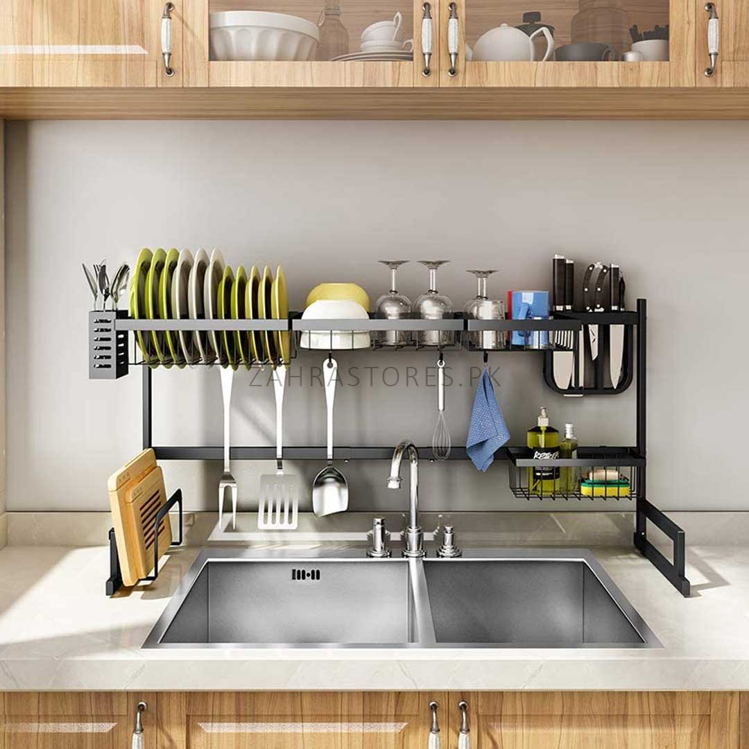 Over The Sink Storage Rack