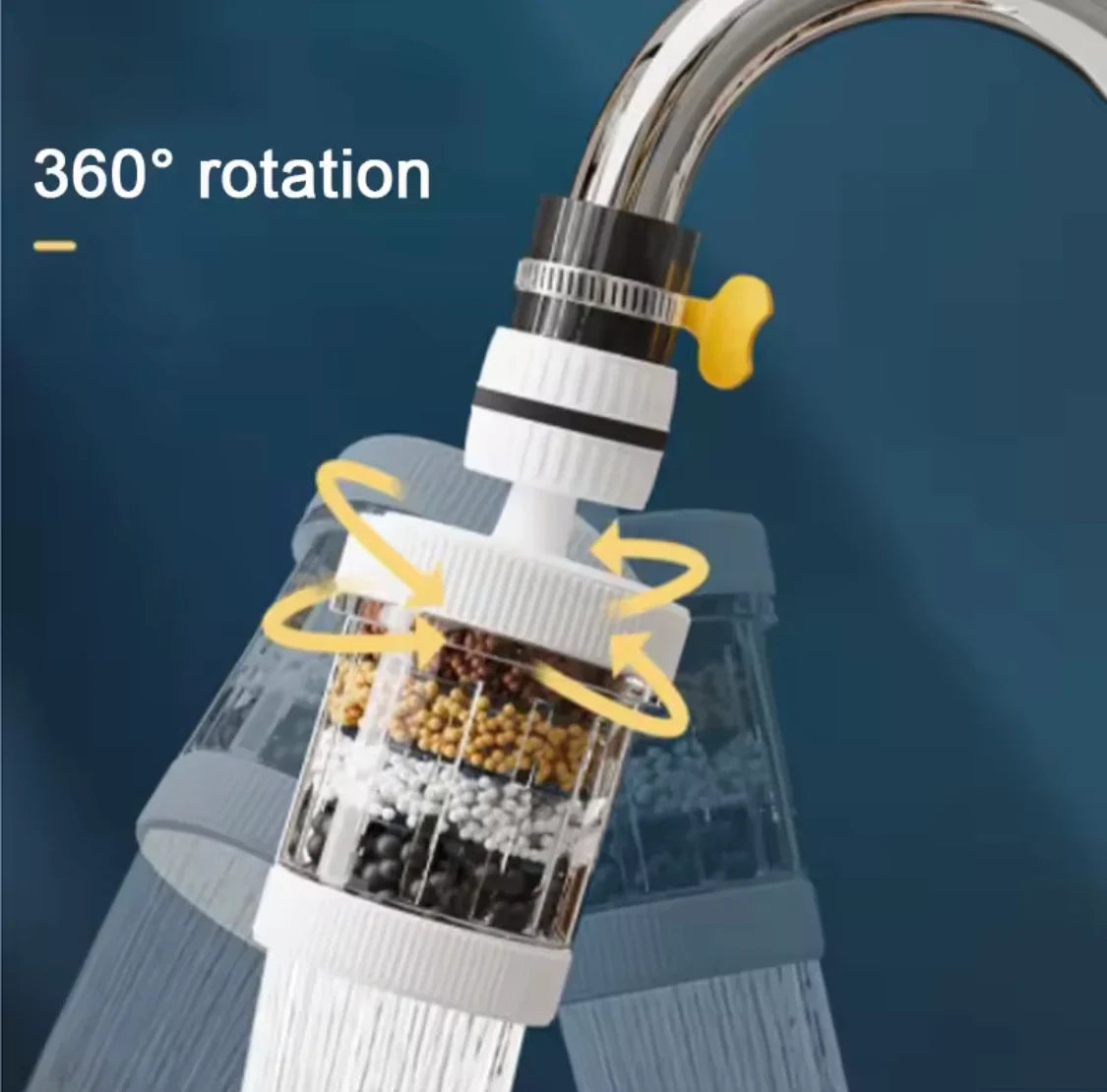 6 Layer 360 Degree Rotate Water Filter