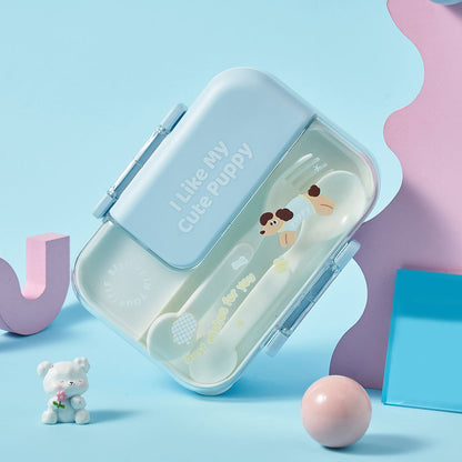Leak Proof Bento Lunch Box-Blue