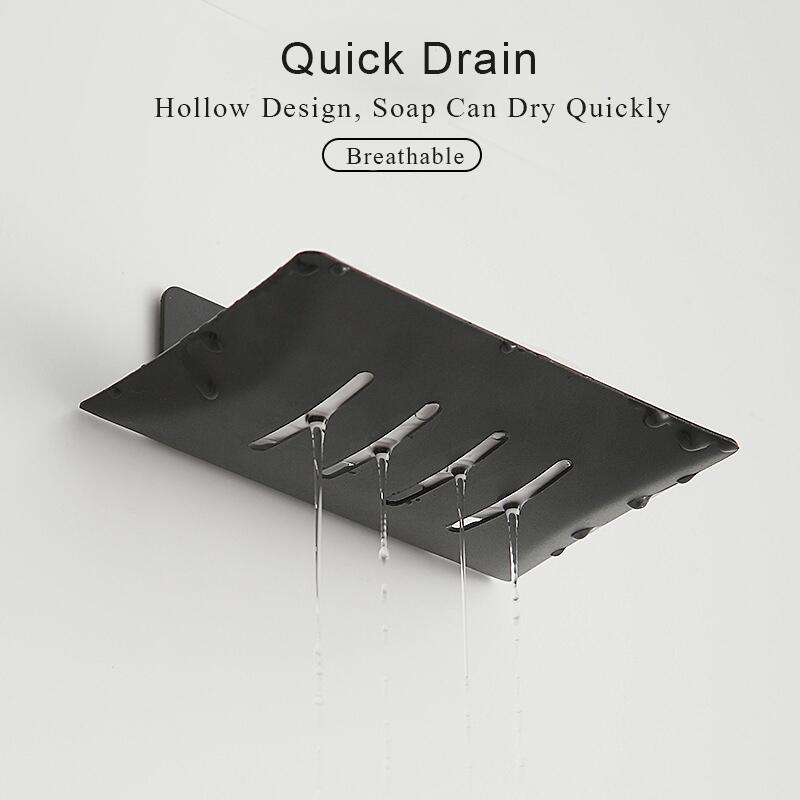 Drill Free Metal Soap Holder
