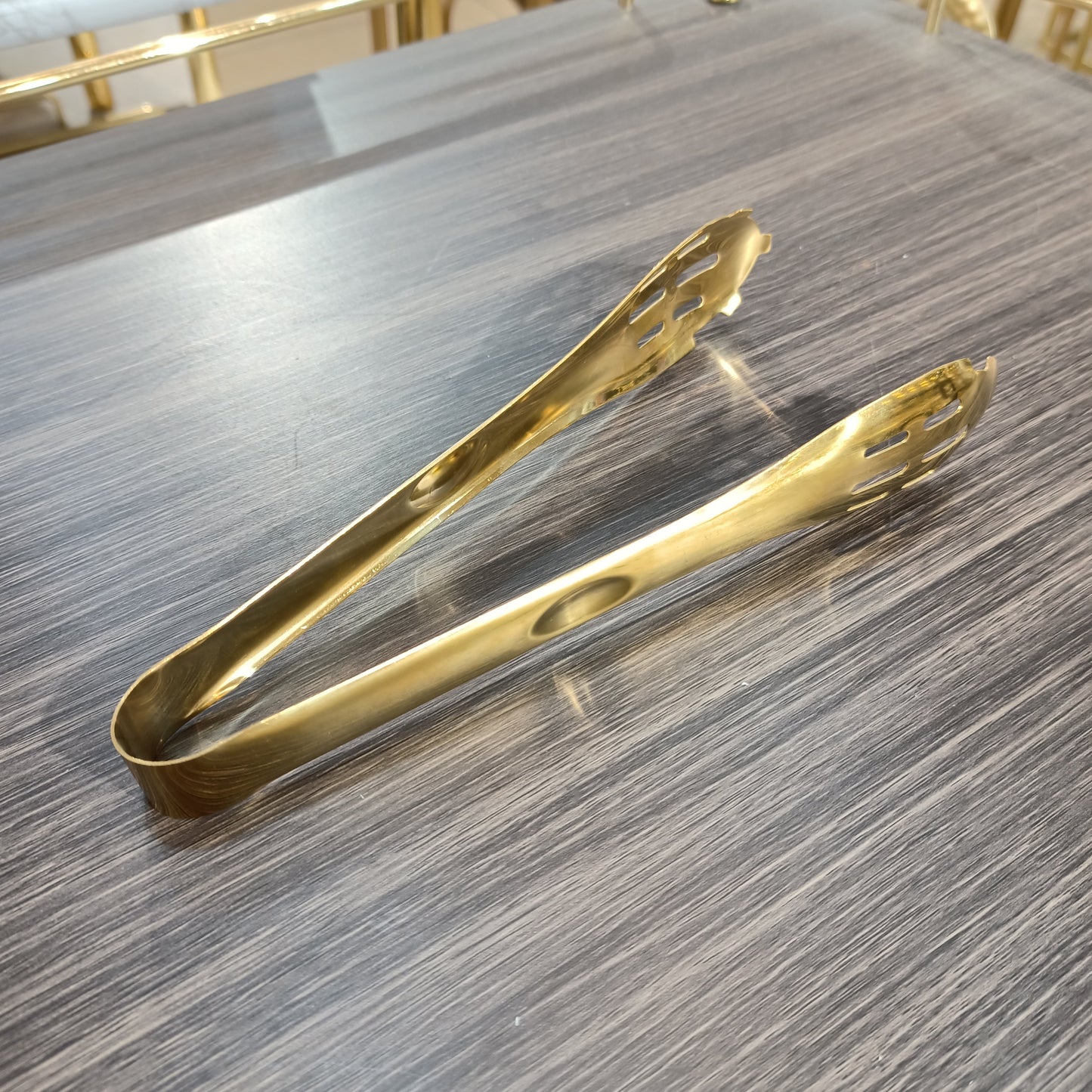 Golden Serving Tong Large