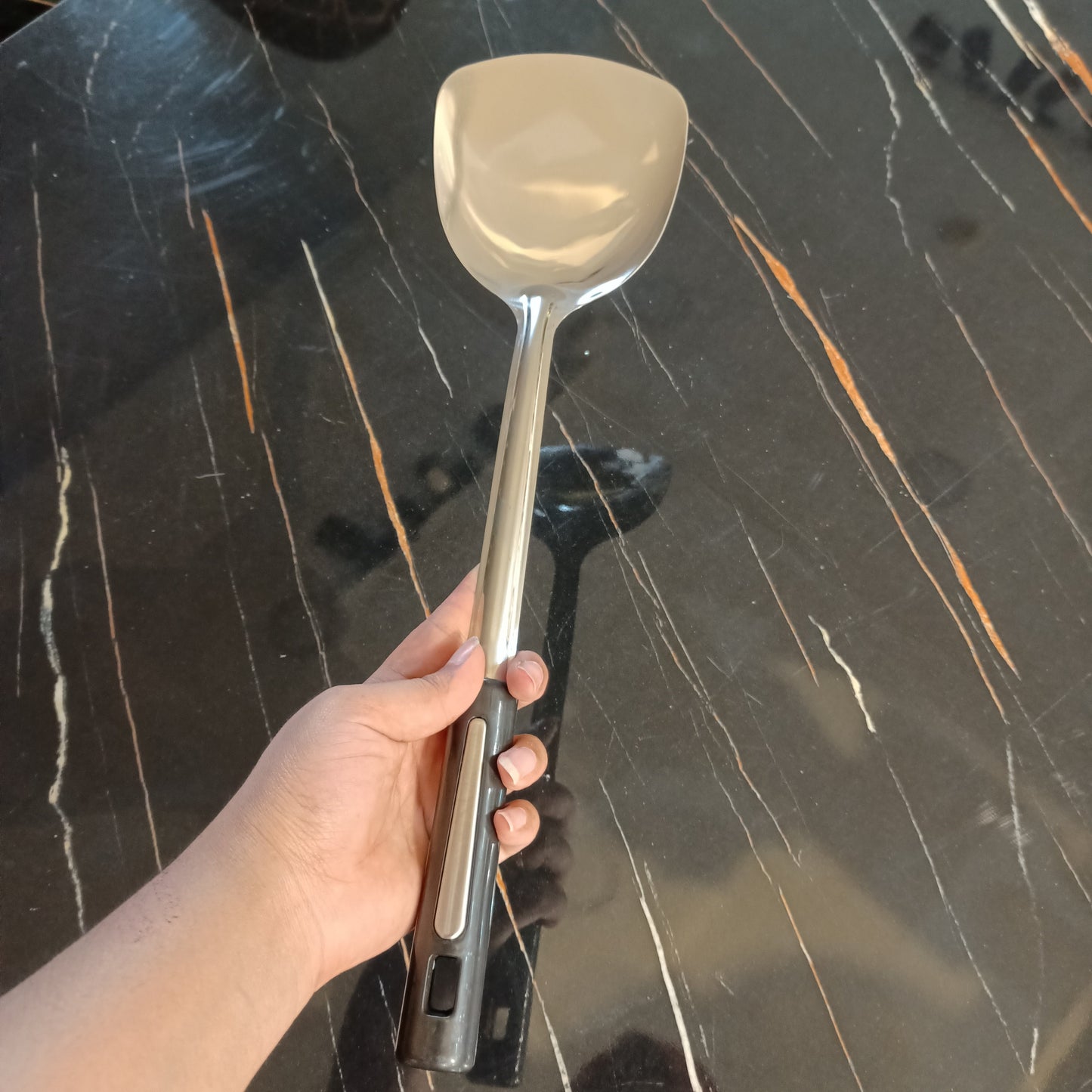 Stainless Steel Flat Spoon