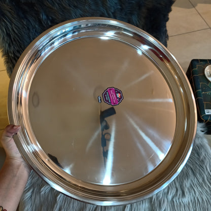Round Silver Tray (40cm)