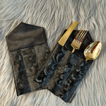 Golden Spoon Holder 6Pc