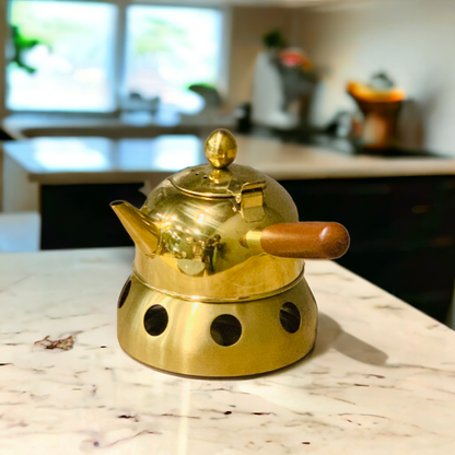 Stainless Steel Golden Tea Kettle