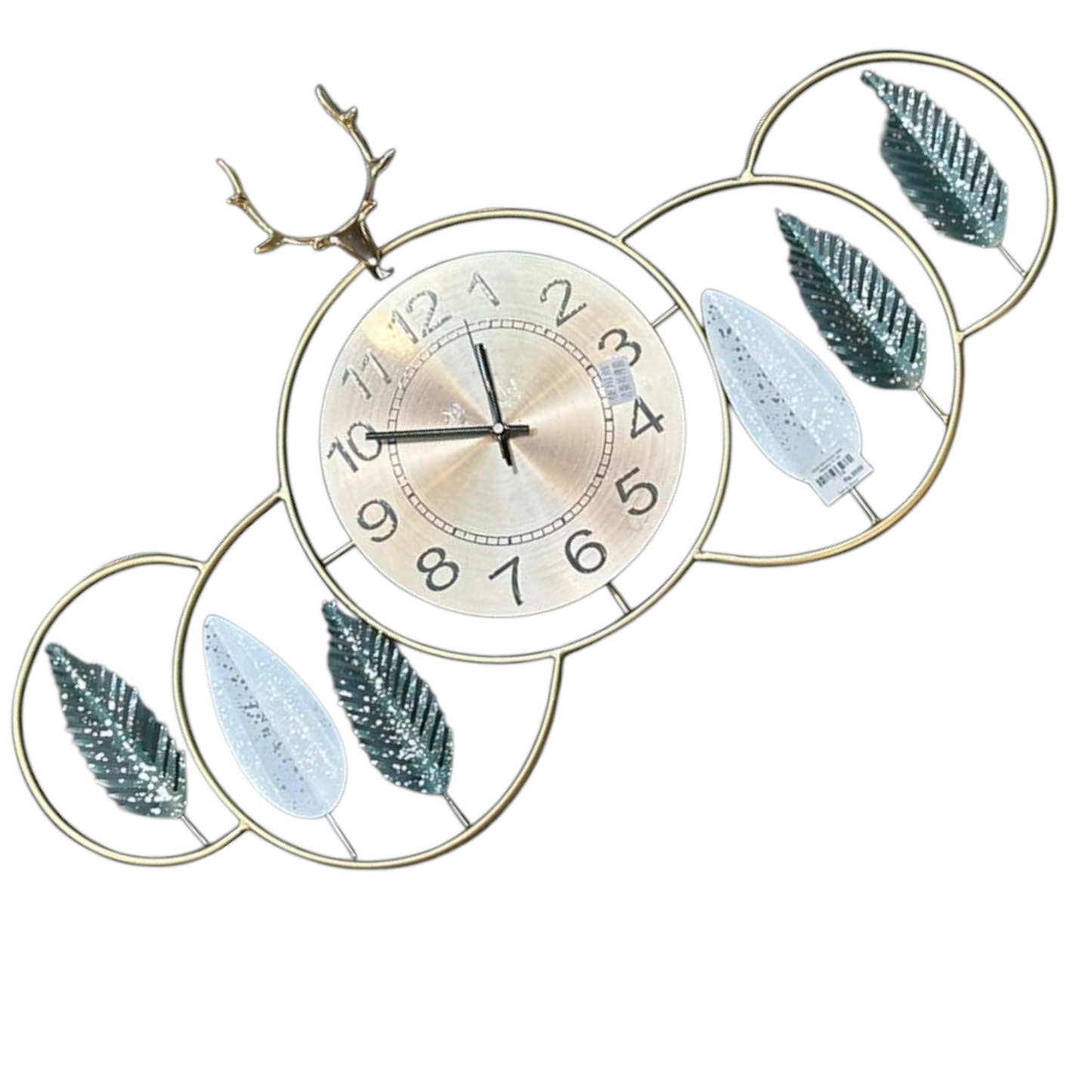 Decorative Deer Head Large Wall Clock