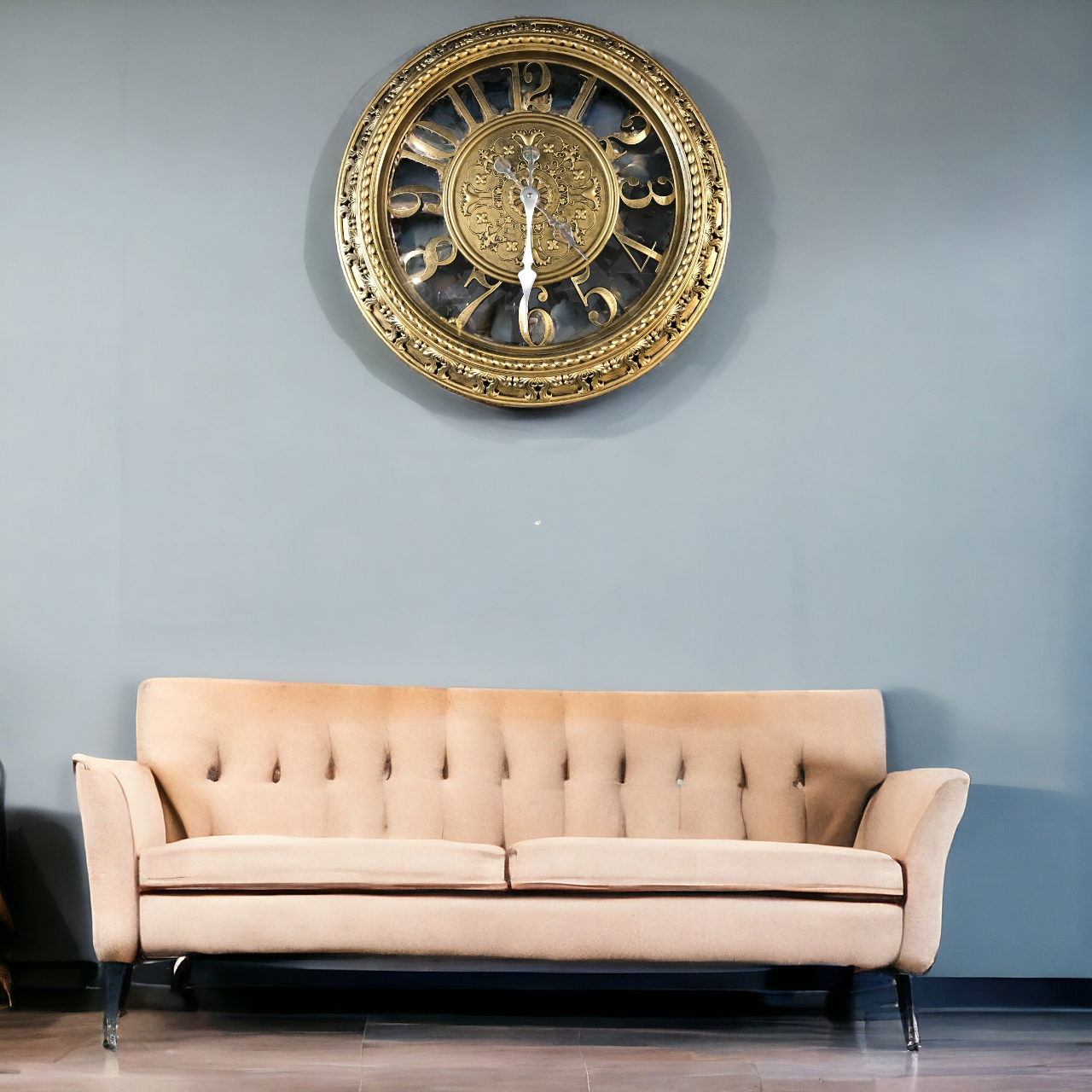 Luxury Golden Wall Clock