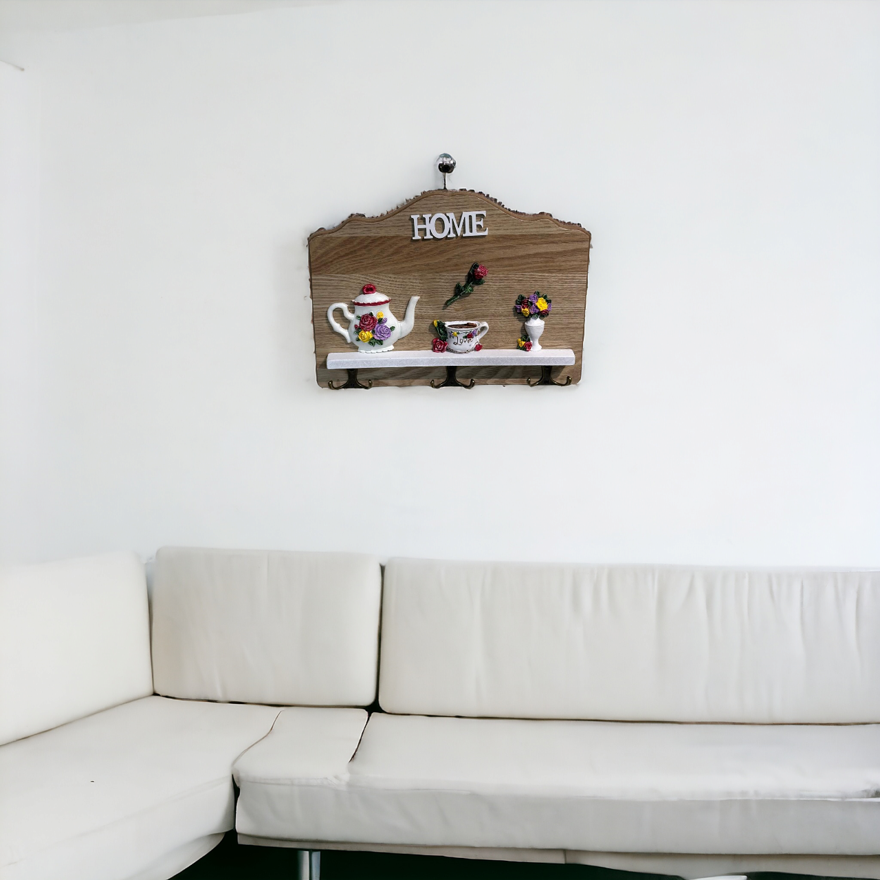 Wooden Key Hanger Home-2509