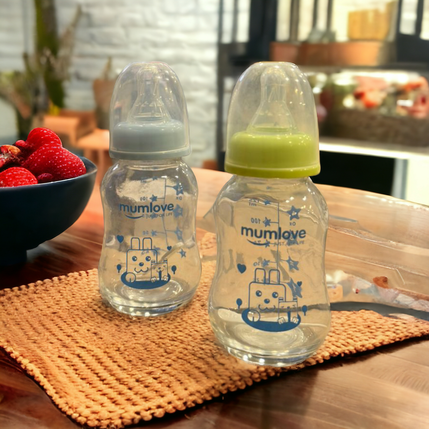 MUMLOVE 125ML Glass Feeder