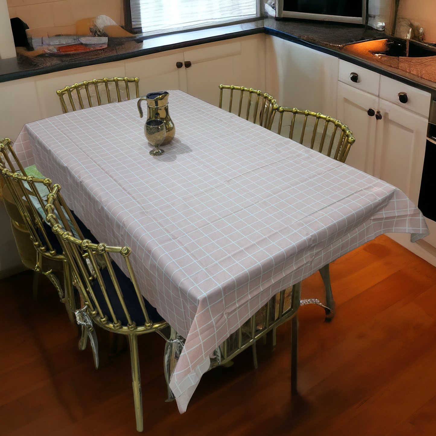 Rectangular Table Cover Protector-Pink
